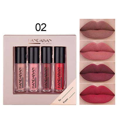 HANDAIYAN 4-Piece Lip Gloss Set
