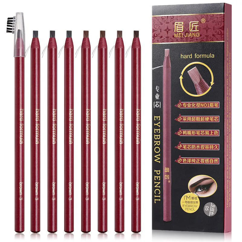 Professional Waterproof Eyebrow Pencil - Natural Look