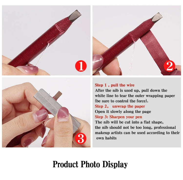 Professional Waterproof Eyebrow Pencil - Natural Look