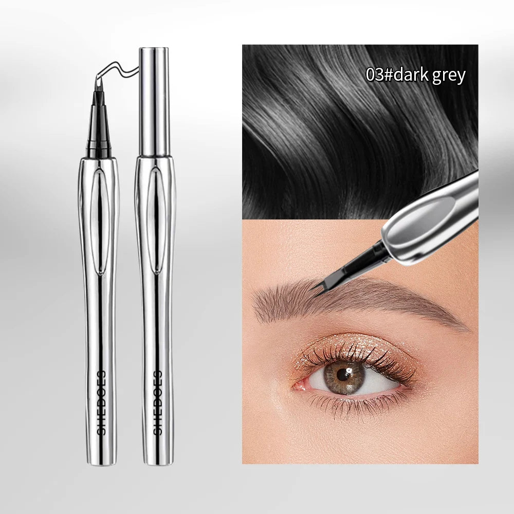 Fine Point Waterproof Eyebrow Pencil - Long Lasting