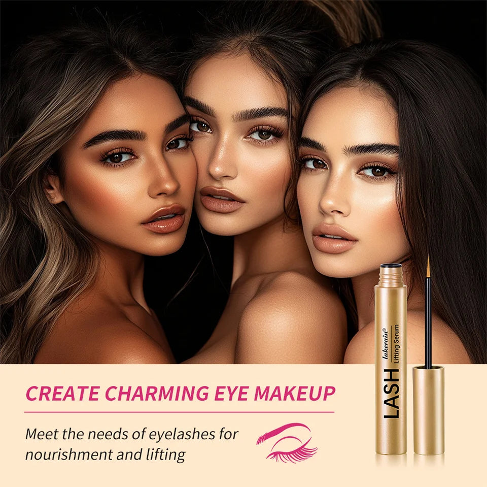 Lash Enhancing Serum - Peptide & Vitamin Longer Thicker Fuller Looking Lashes Cruelty-FreeEyebrow Serum