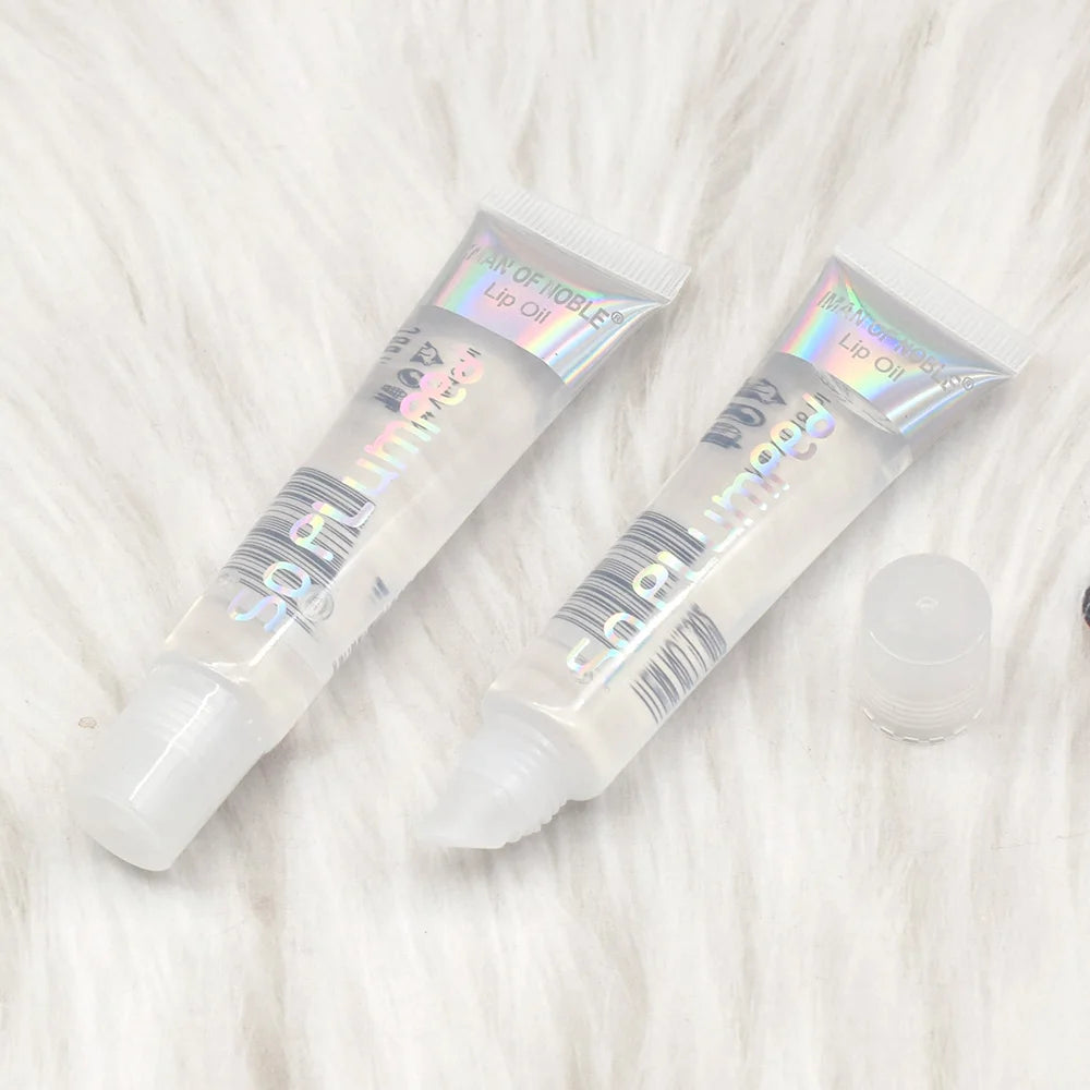 6Pcs Fruity Flavor Watery Glossy Lip Gloss Set Clear Lip Gel Hydrating Moisturizing Lip Gloss Women Lips Makeup Wholesale