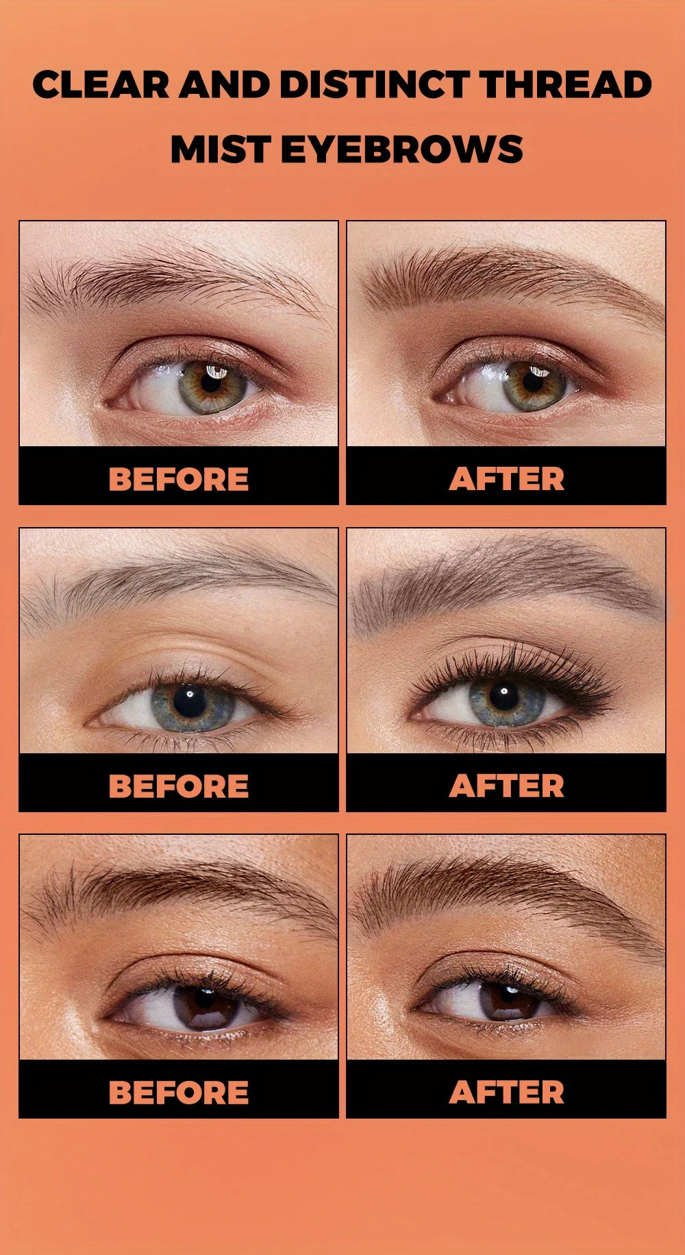 Waterproof Eyebrow Pencil - Dark & Light Brown