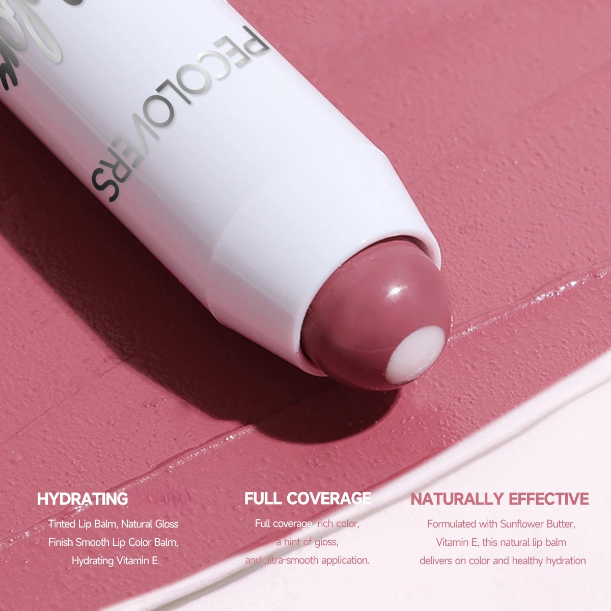 Moisturizing Rotating Lipstick Pen — Easy Color, Long-Lasting Lip Glaze