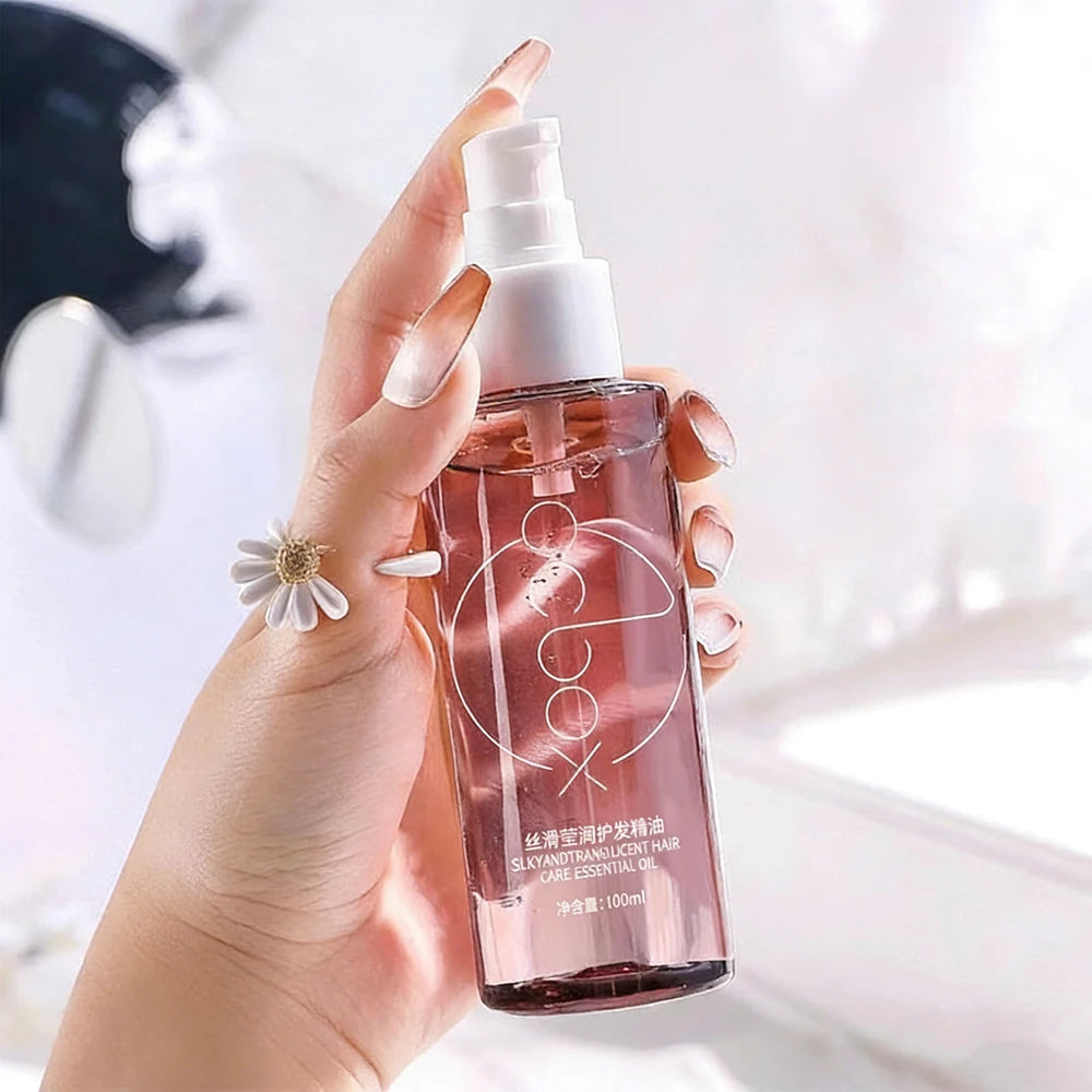 Hair Care Essential Oil Serum — Nourishing Repair for All Hair Types (100ml)