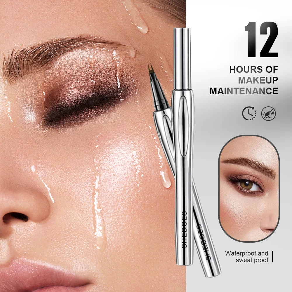 Fine Point Waterproof Eyebrow Pencil - Long Lasting