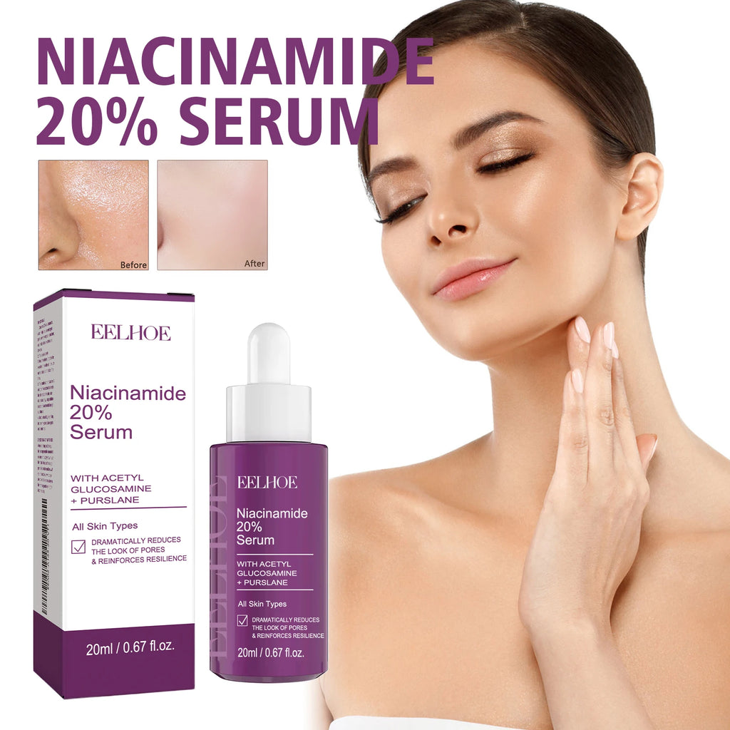 20% Niacinamide B3 Concentrated Anti-Aging For Discoloration And Minimizing Large Pores Fragrance Free And Paraben Free 20ml