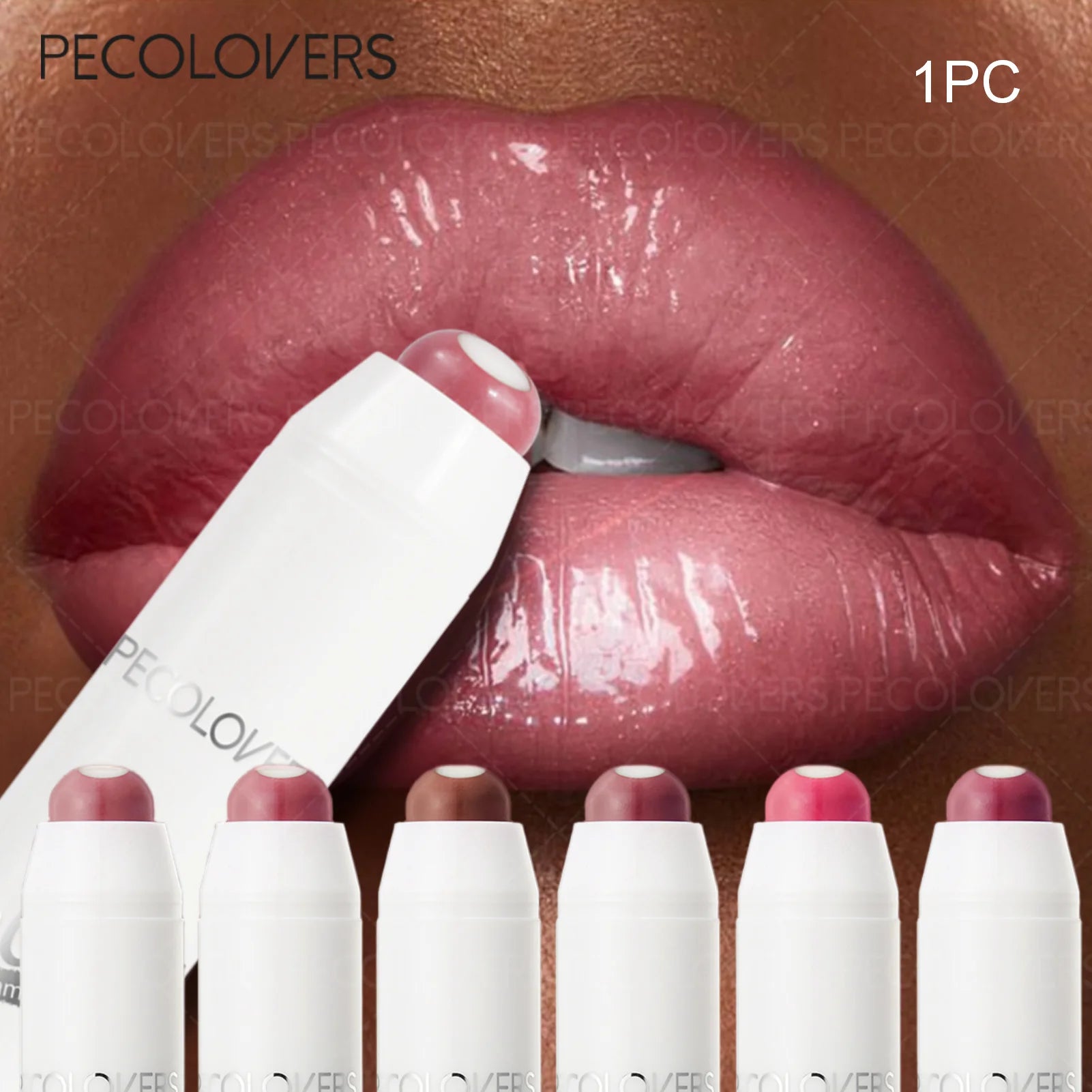 Lipstick Crayon, Layered Lip Effect, High-Pigment Saturated Color, Silky Lightweight Texture, Comfortable Non-Sticky Wear