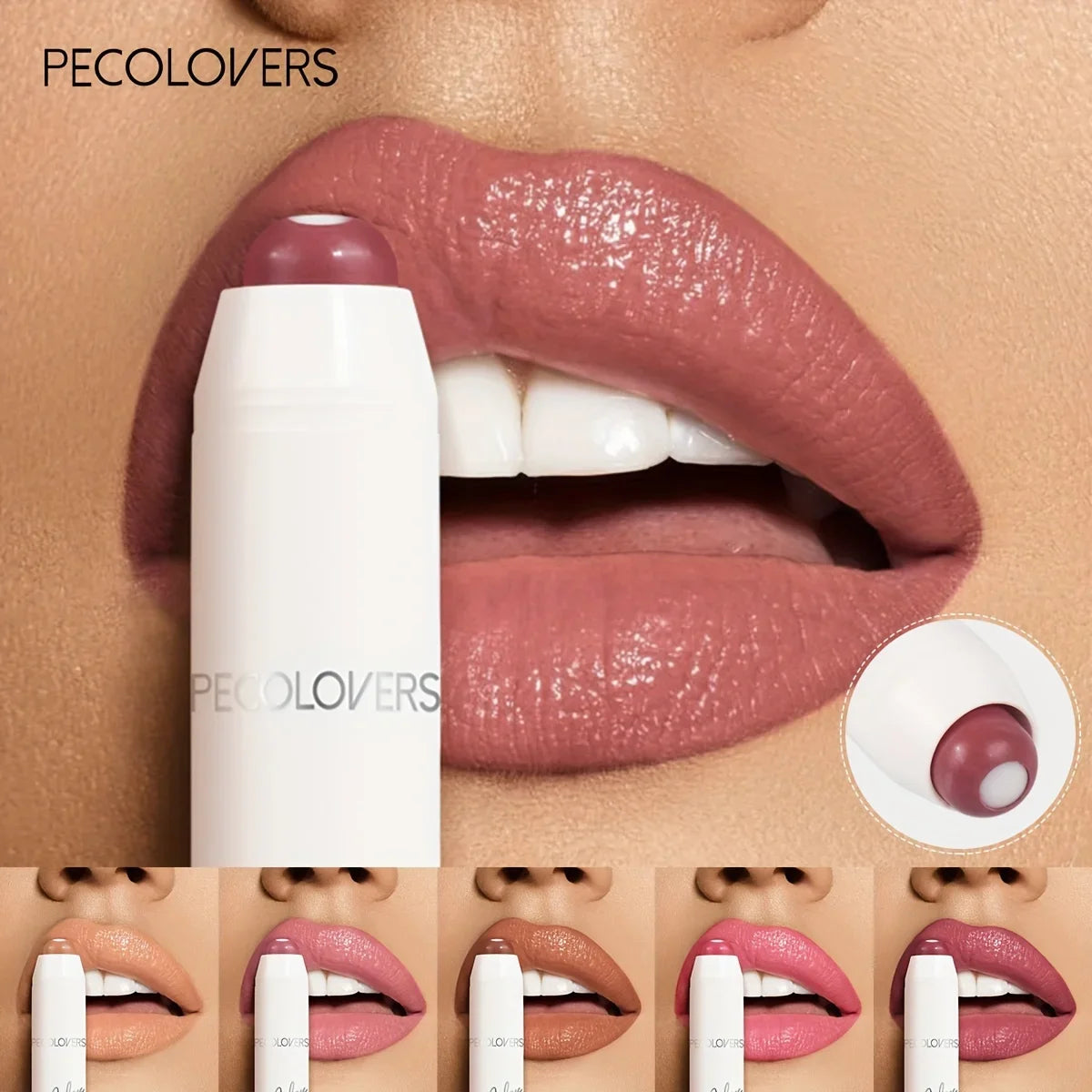 Nude Sandwich Lipstick — Moisturizing, Long-Lasting Lip Gloss & Balm