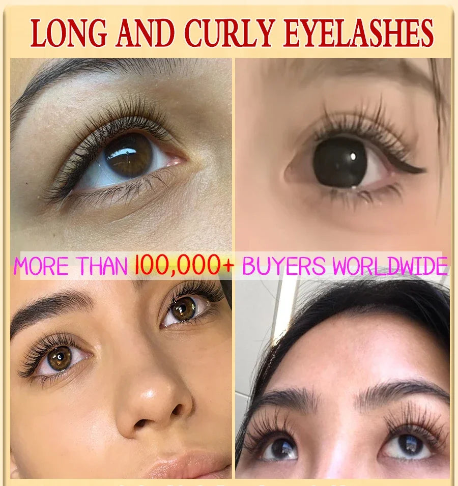 Fast Eyelash Growth Serum 7 Days Natural Eyelash Enhancer Longer Fuller Thicker Curling Lash Treatment Makeup Eye Care Products