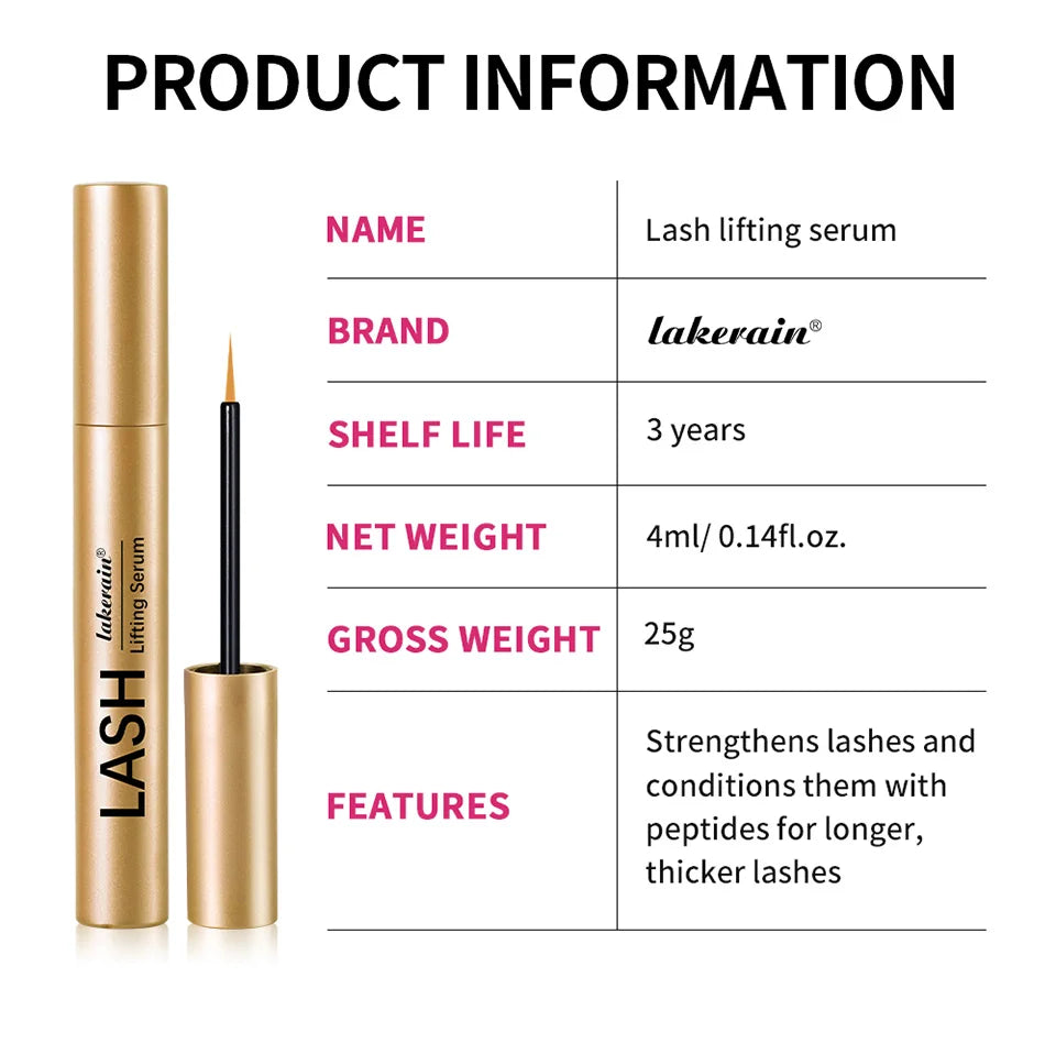 Lash Enhancing Serum - Peptide & Vitamin Longer Thicker Fuller Looking Lashes Cruelty-FreeEyebrow Serum