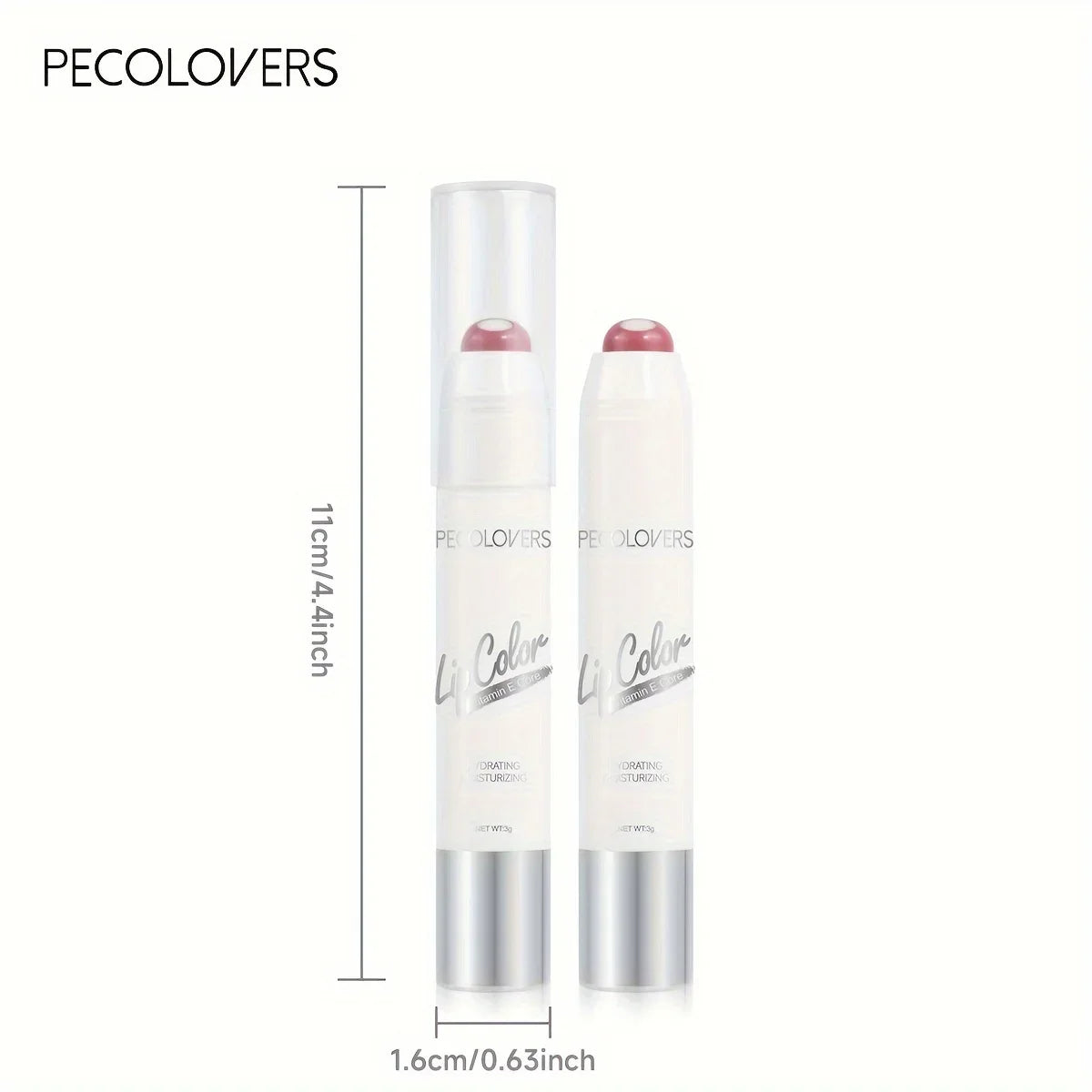 Nude Sandwich Lipstick — Moisturizing, Long-Lasting Lip Gloss & Balm