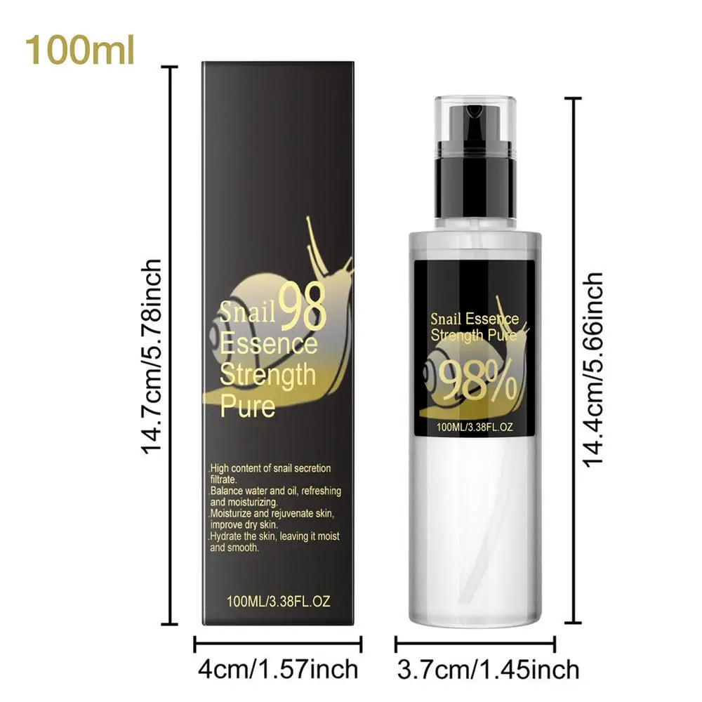 Snail Anti Aging Serum Snail Mucin Essence Advanced Moisturizing Skin Care Pore Shrink Hyaluronic Acid Serum Brighten Essence