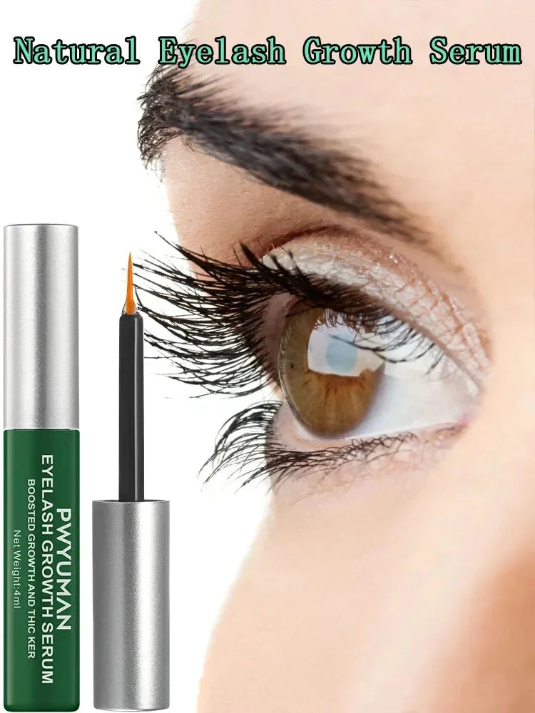 Fast Eyelash Growth Serum 7 Days Natural Eyelash Enhancer Longer Fuller Thicker Curling Lash Treatment Makeup Eye Care Products