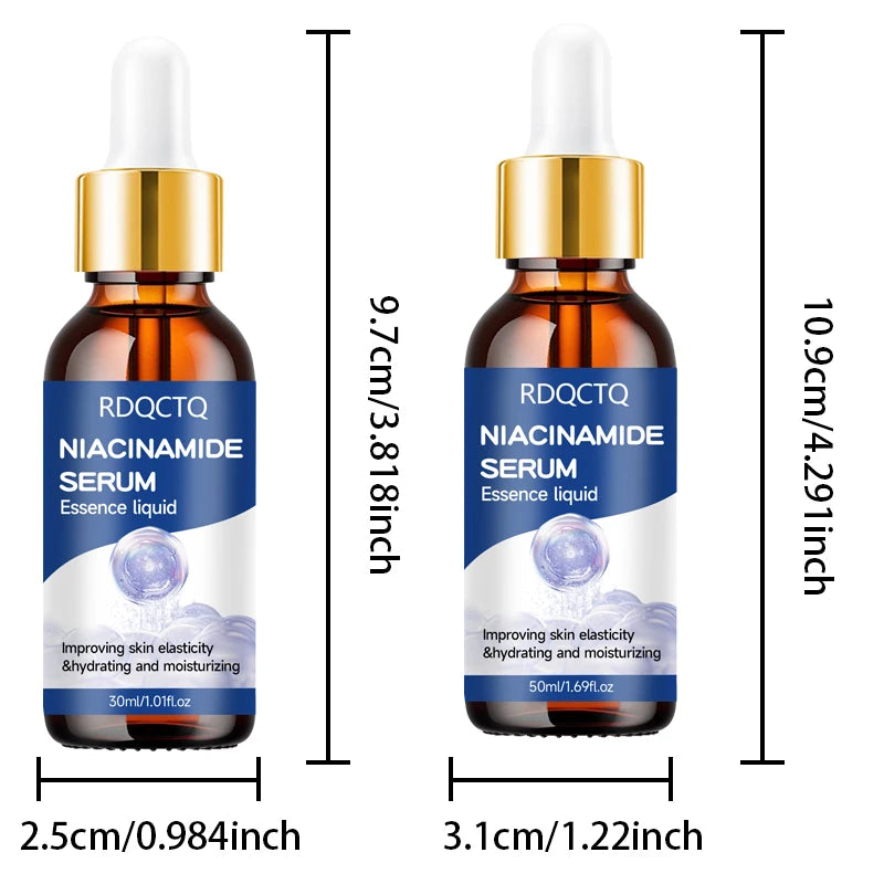 Niacinamide Serum - Hydrating Facial Essence for Skin Elasticity, Deep Moisturization & Nourishment