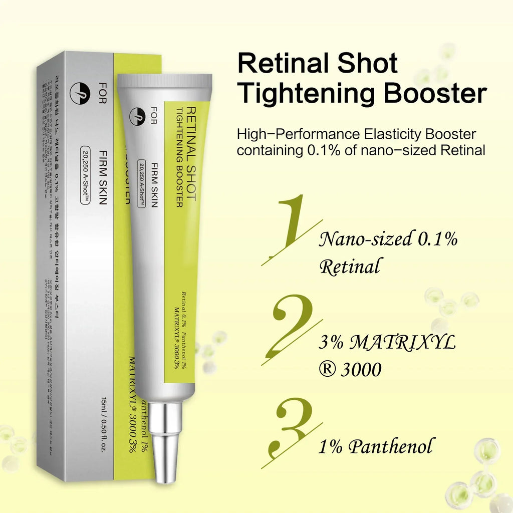 Nano Retinal & MATRIXYL 3000 Firming Serum 15ml - Advanced Anti-Wrinkle Formula Tightens Skin & Minimizes Pores Effectively.