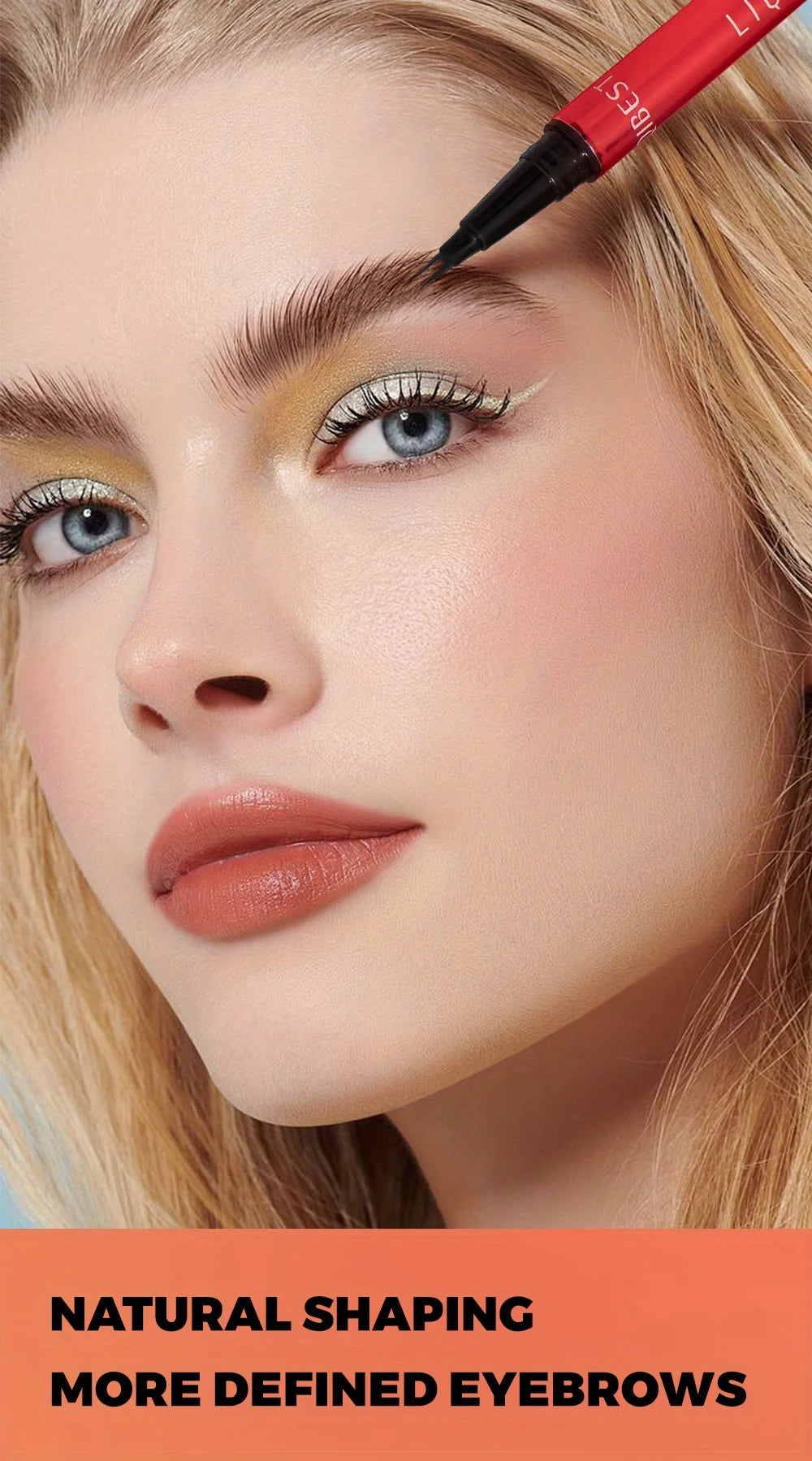 Waterproof Eyebrow Pencil - Dark & Light Brown