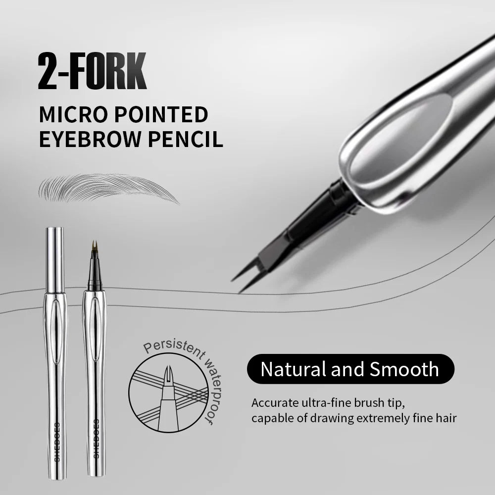 Fine Point Waterproof Eyebrow Pencil - Long Lasting