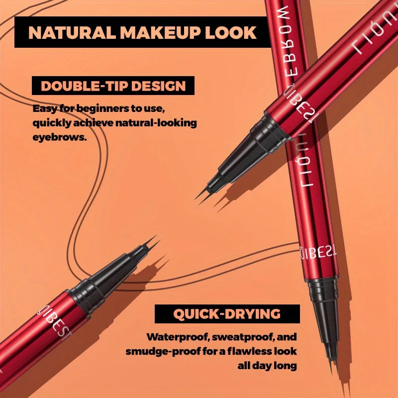 Waterproof Eyebrow Pencil - Dark & Light Brown