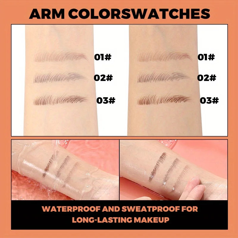 Waterproof Eyebrow Pencil - Dark & Light Brown