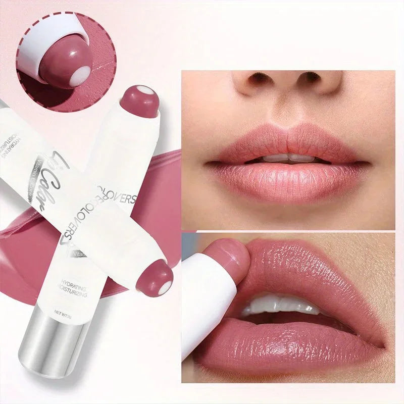 Nude Sandwich Lipstick — Moisturizing, Long-Lasting Lip Gloss & Balm