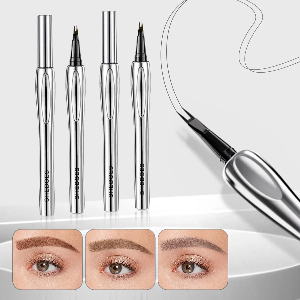 Fine Point Waterproof Eyebrow Pencil - Long Lasting