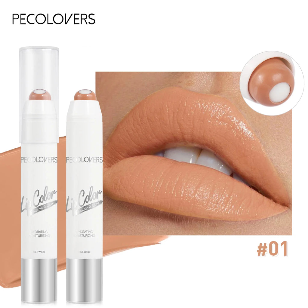 Moisturizing Rotating Lipstick Pen — Easy Color, Long-Lasting Lip Glaze