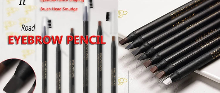 Professional Waterproof Eyebrow Pencil - Natural Look