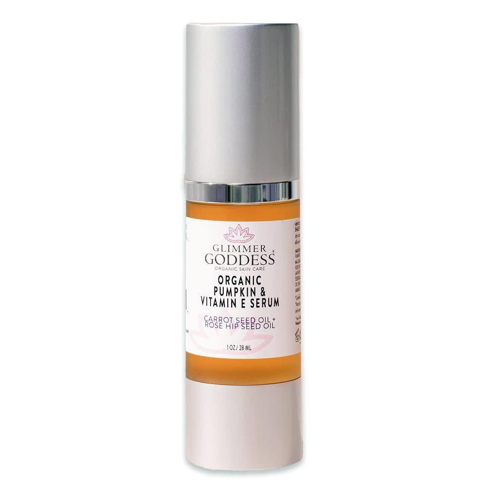 Organic Face Serum With Antioxidants Pumpkin Vitamin E Rejuvenates Skin 1 oz