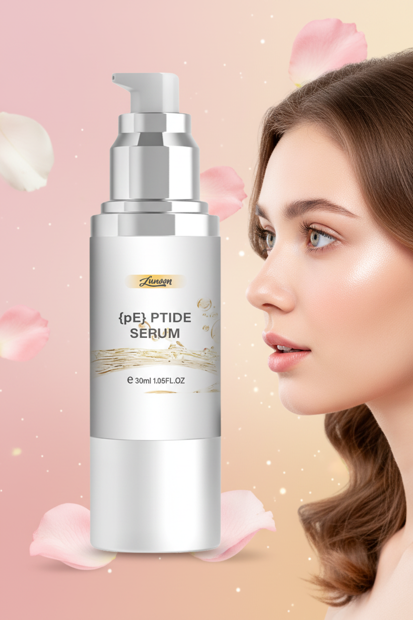 Luxury Serum - Product Center with Girl Face Side