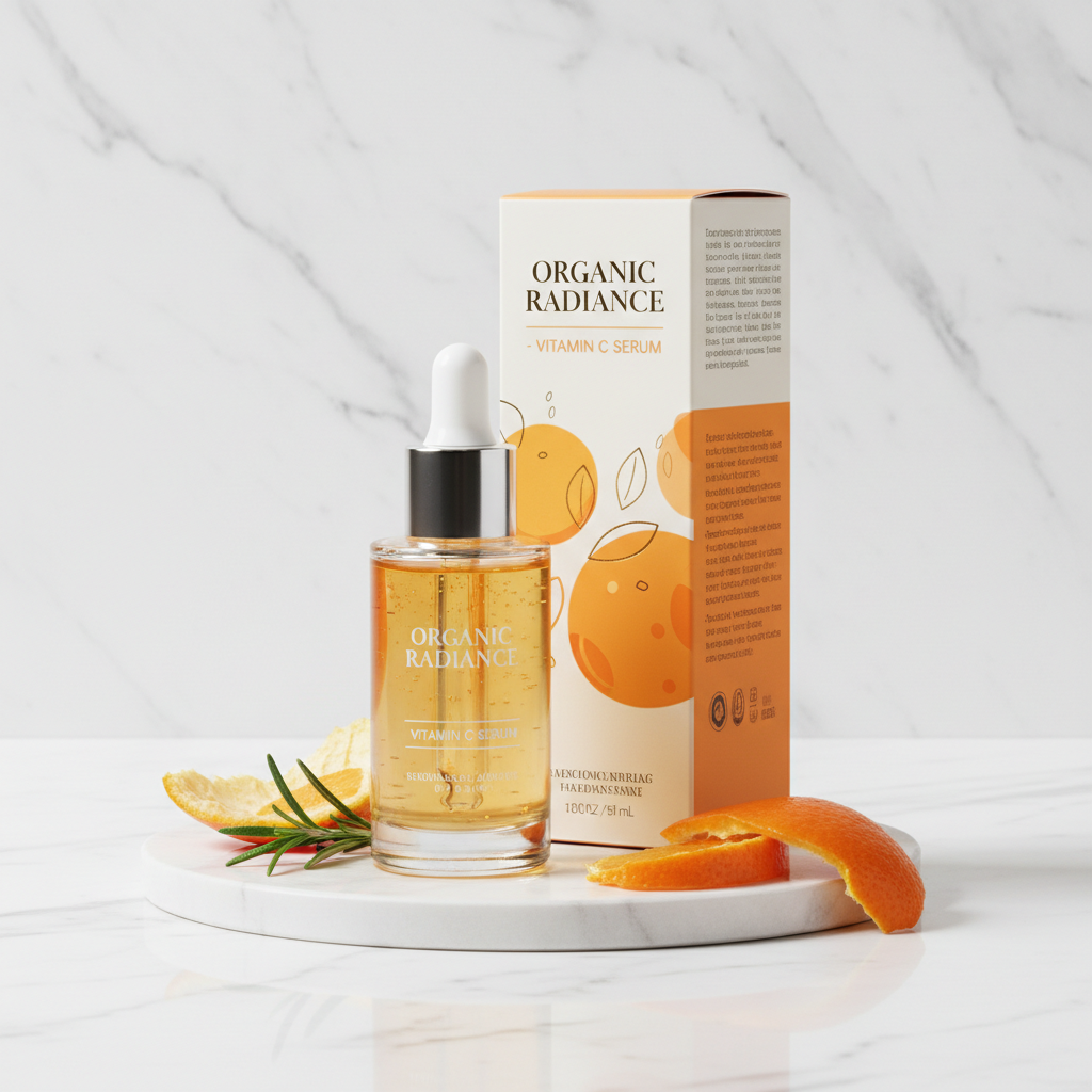 Organic Vitamin C Face Serum premium beauty product