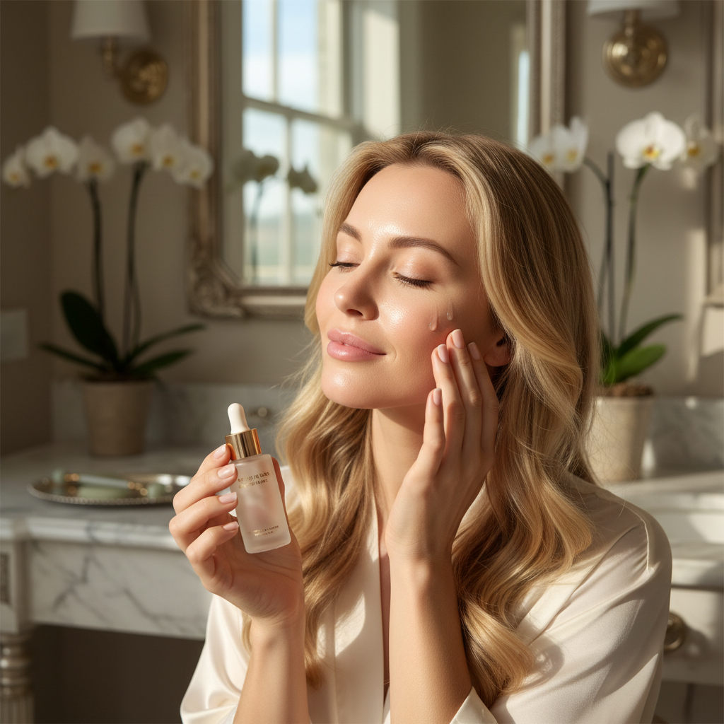 Luxury Face Serum - Lifestyle