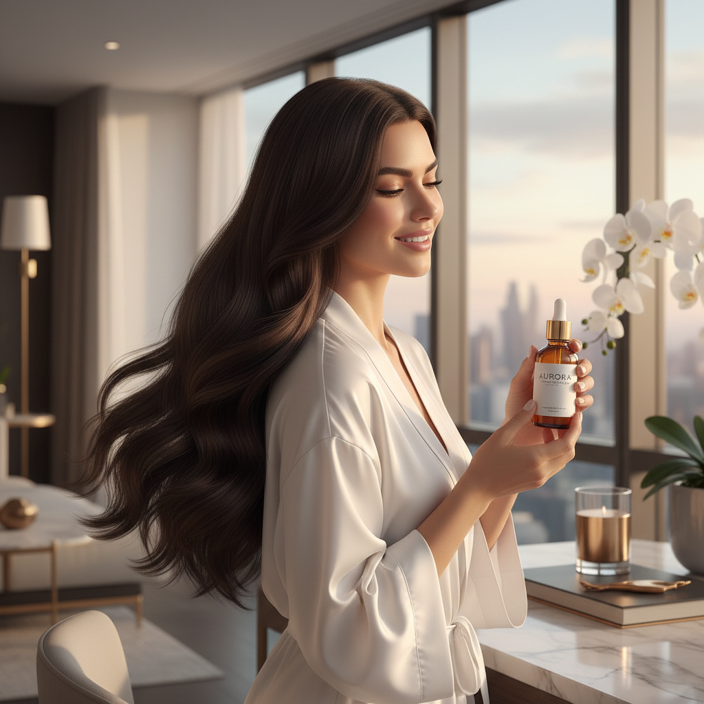 Luxury Hair Serum - Lifestyle