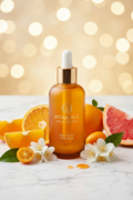 Vitamin C Serum - Orange Slices White Flowers