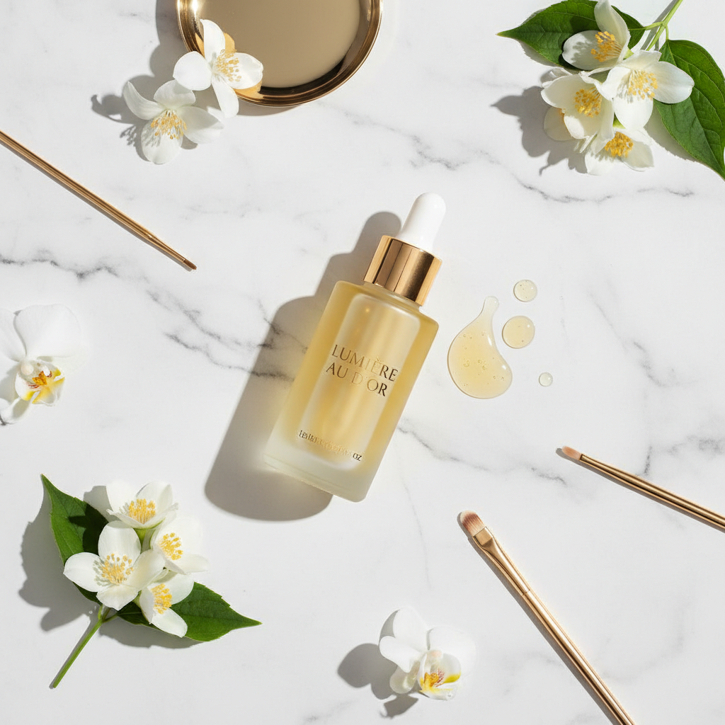 Luxury Face Serum - Flatlay